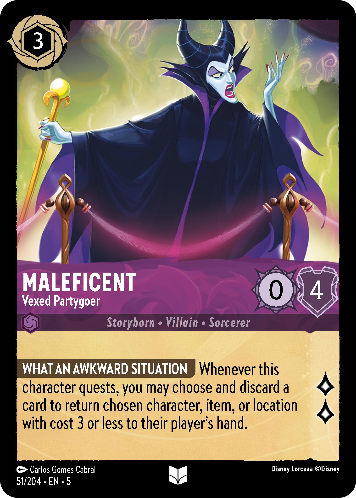 Maleficent - Vexed Partygoer (51/204) [Shimmering Skies] | Webway Games