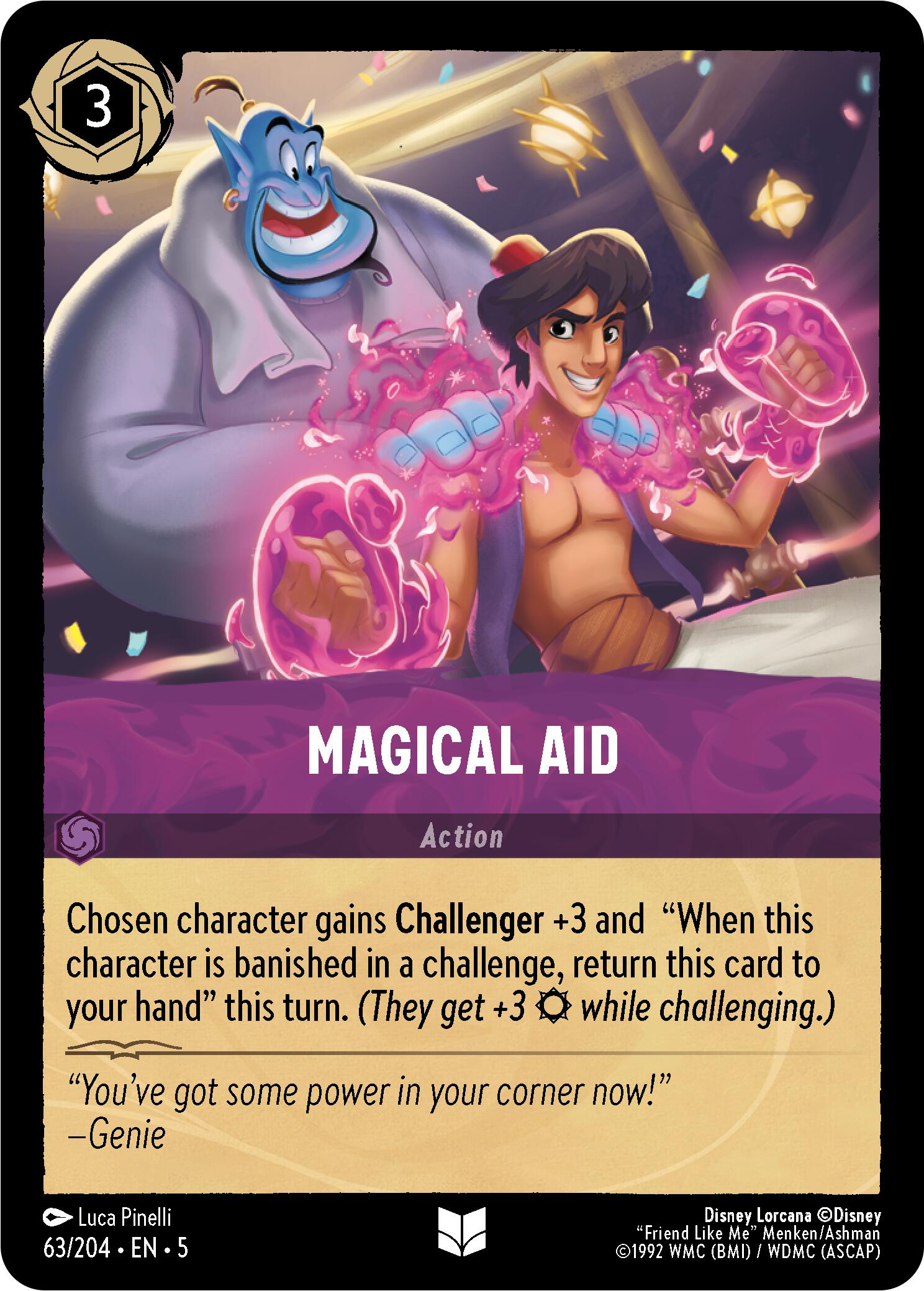 Magical Aid (63/204) [Shimmering Skies] | Webway Games