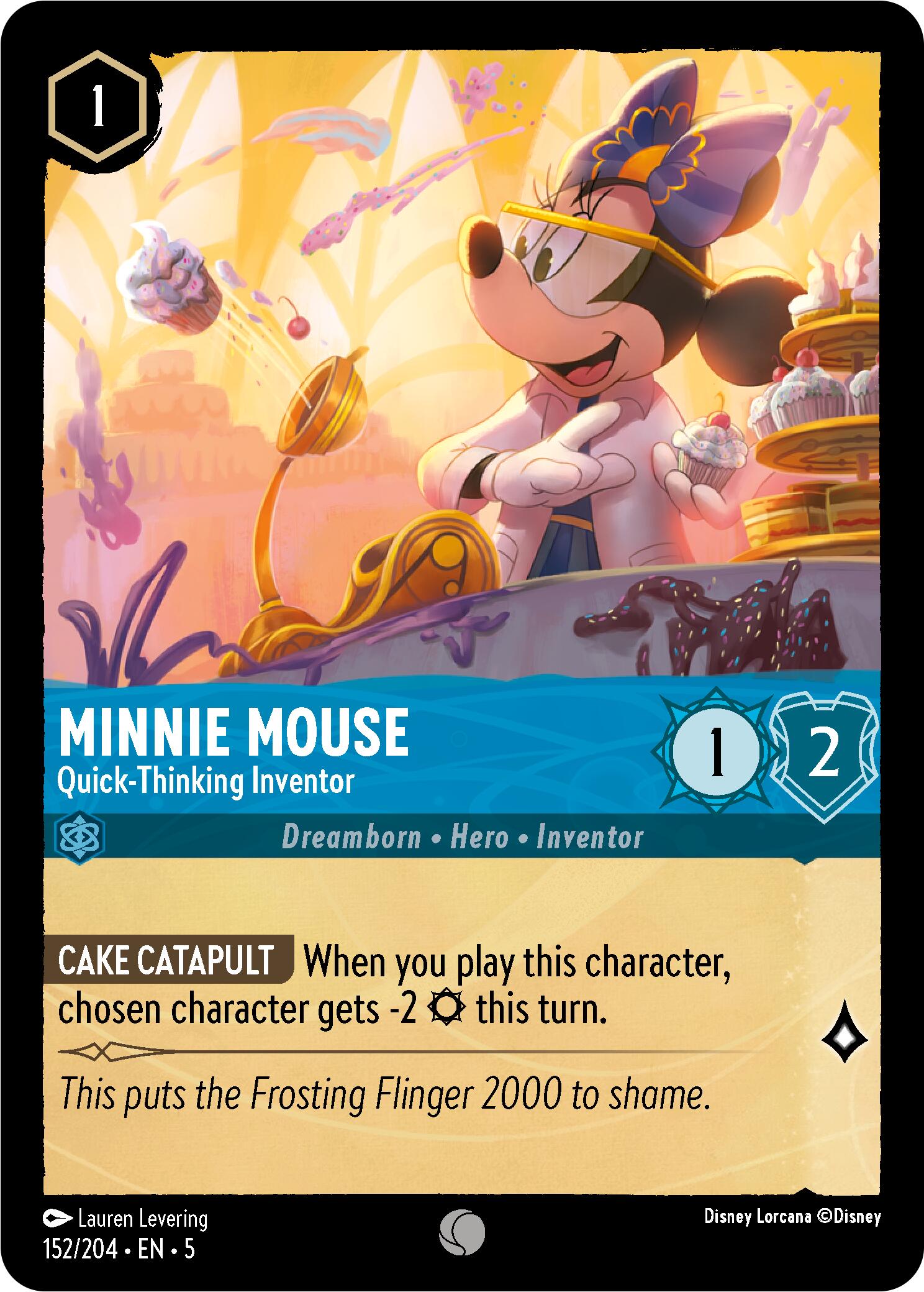 Minnie Mouse - Quick-Thinking Inventor (152/204) [Shimmering Skies] | Webway Games
