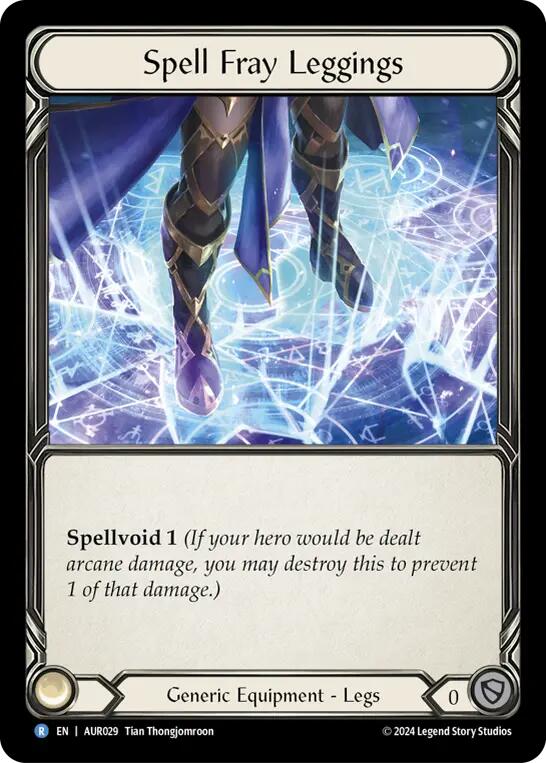 Spell Fray Leggings [AUR029] (1st Strike) | Webway Games