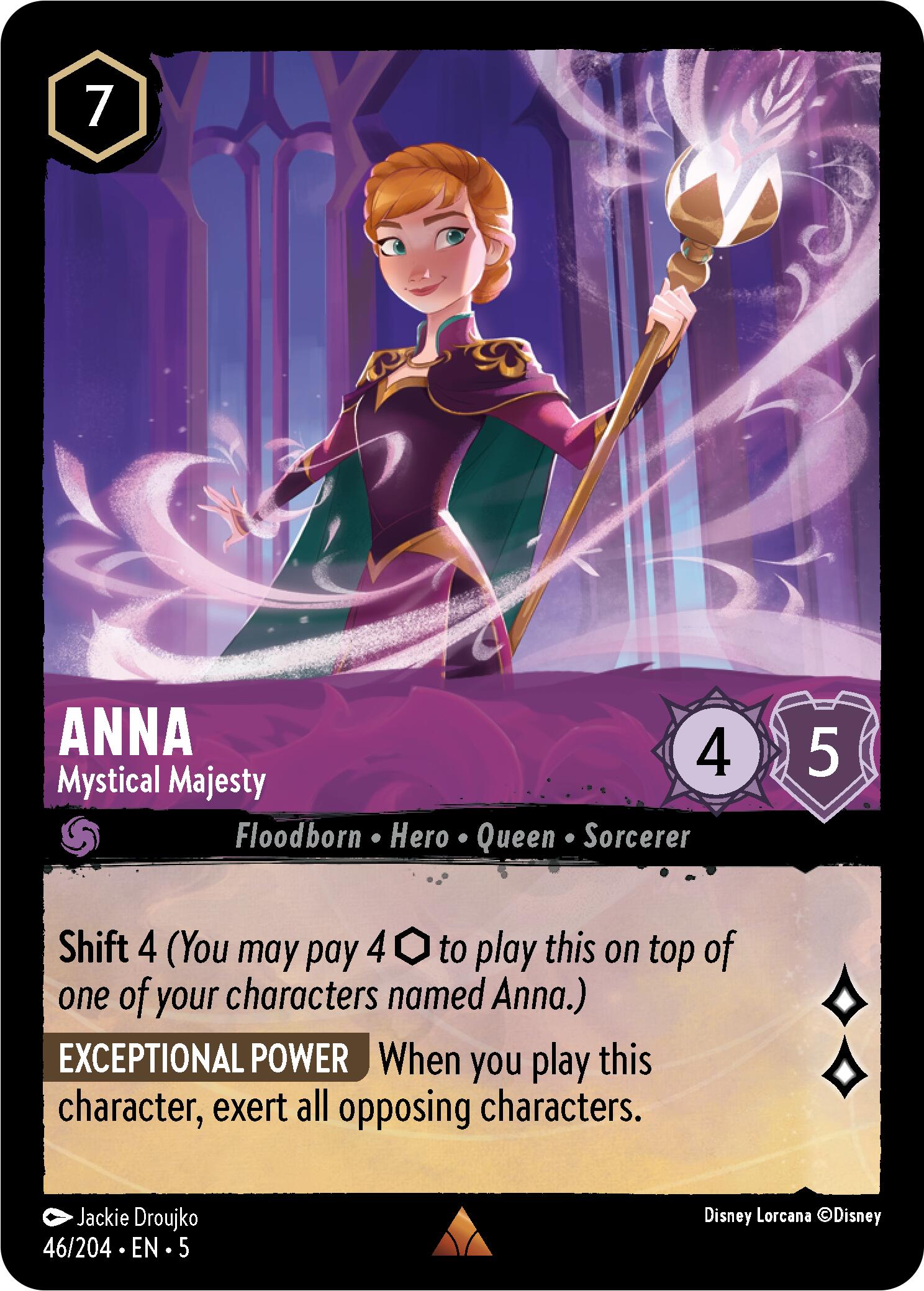 Anna - Mystical Majesty (46/204) [Shimmering Skies] | Webway Games