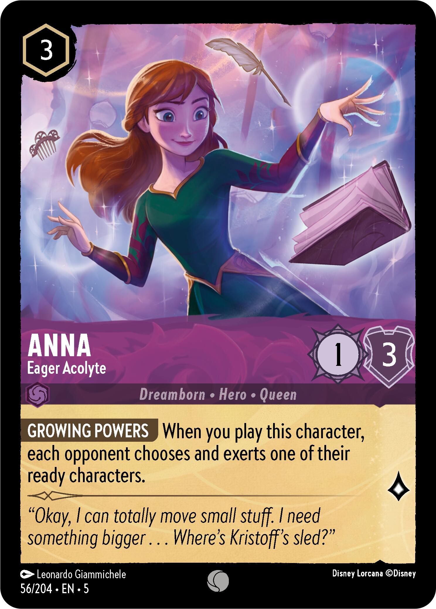 Anna - Eager Acolyte (56/204) [Shimmering Skies] | Webway Games
