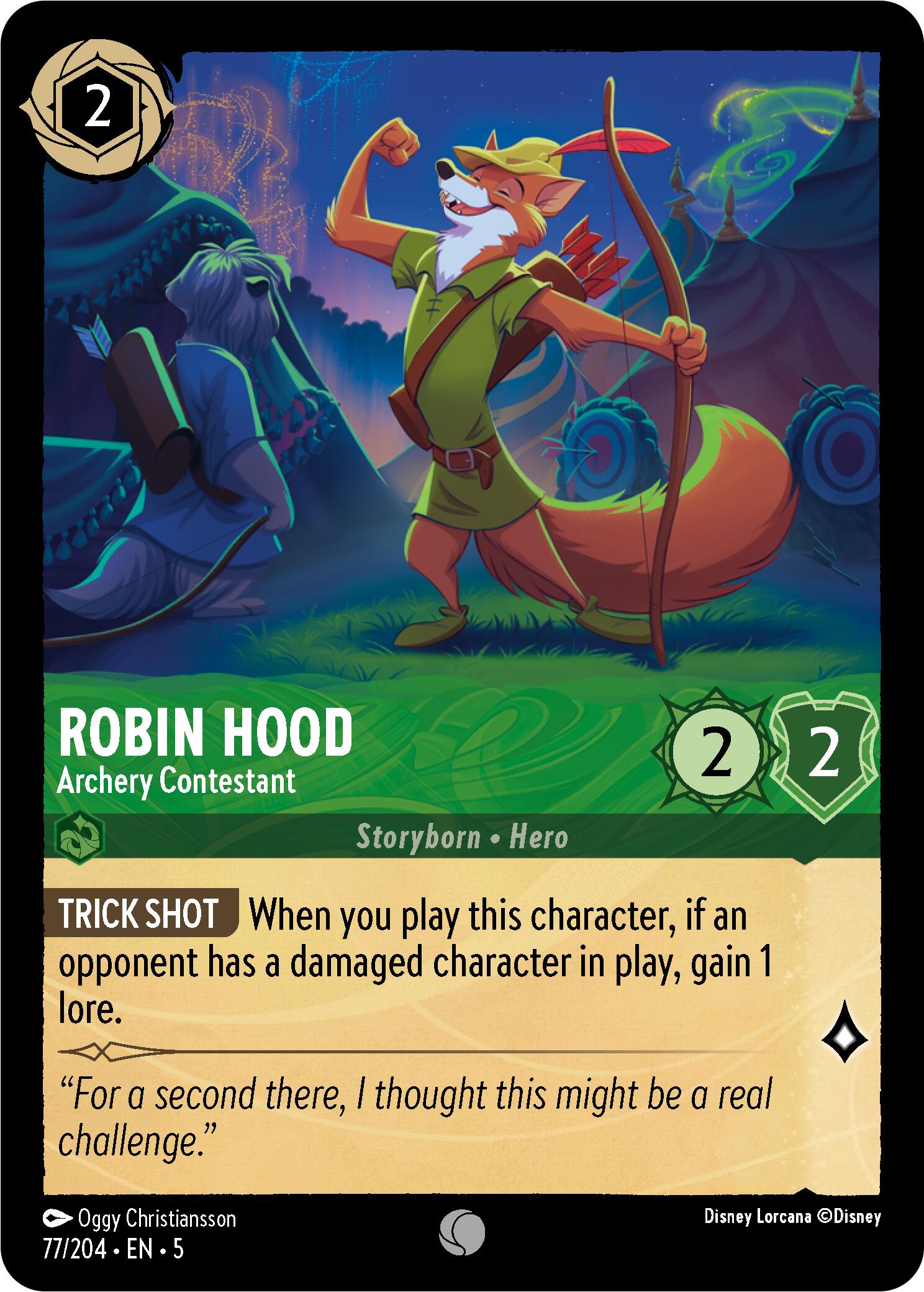 Robin Hood - Archery Contestant (77/204) [Shimmering Skies] | Webway Games