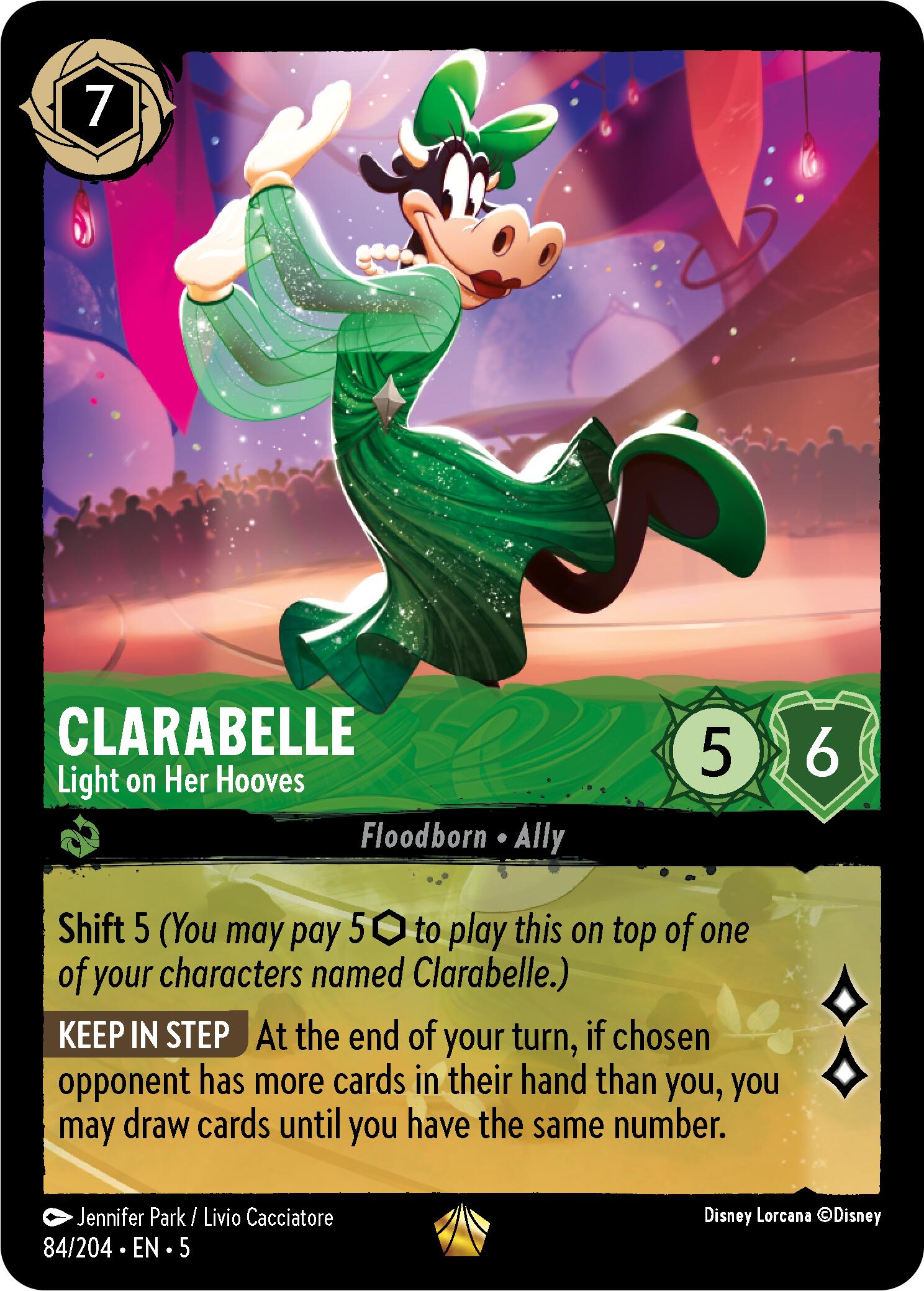 Clarabelle - Light on Her Hooves (84/204) [Shimmering Skies] | Webway Games