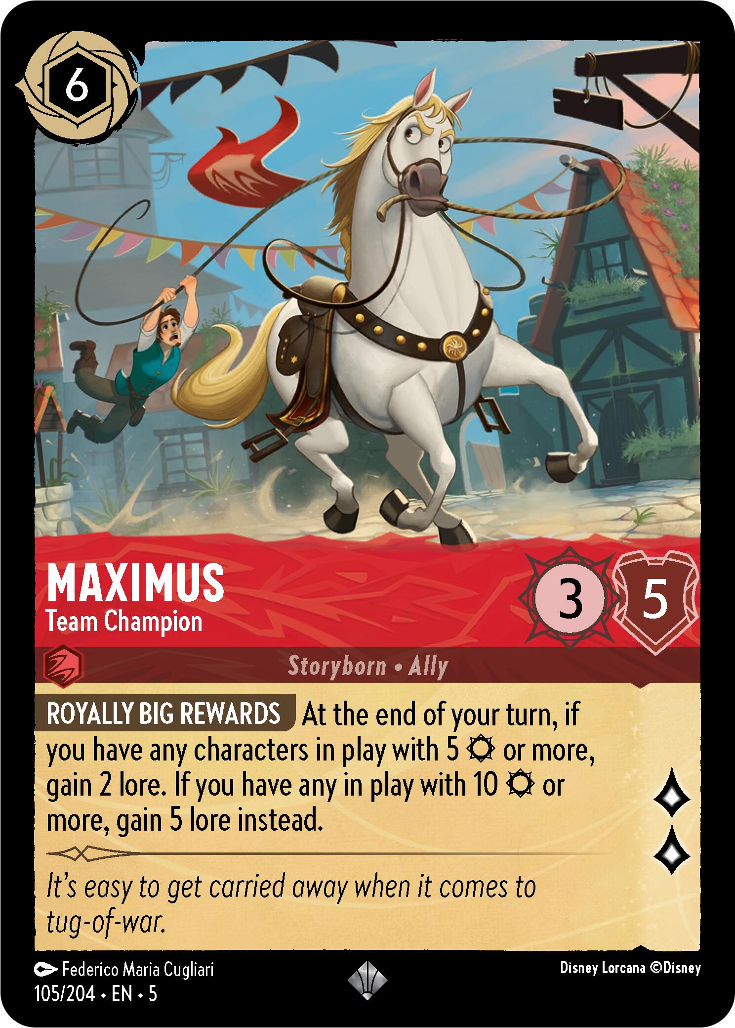 Maximus - Team Champion (105/204) [Shimmering Skies] | Webway Games