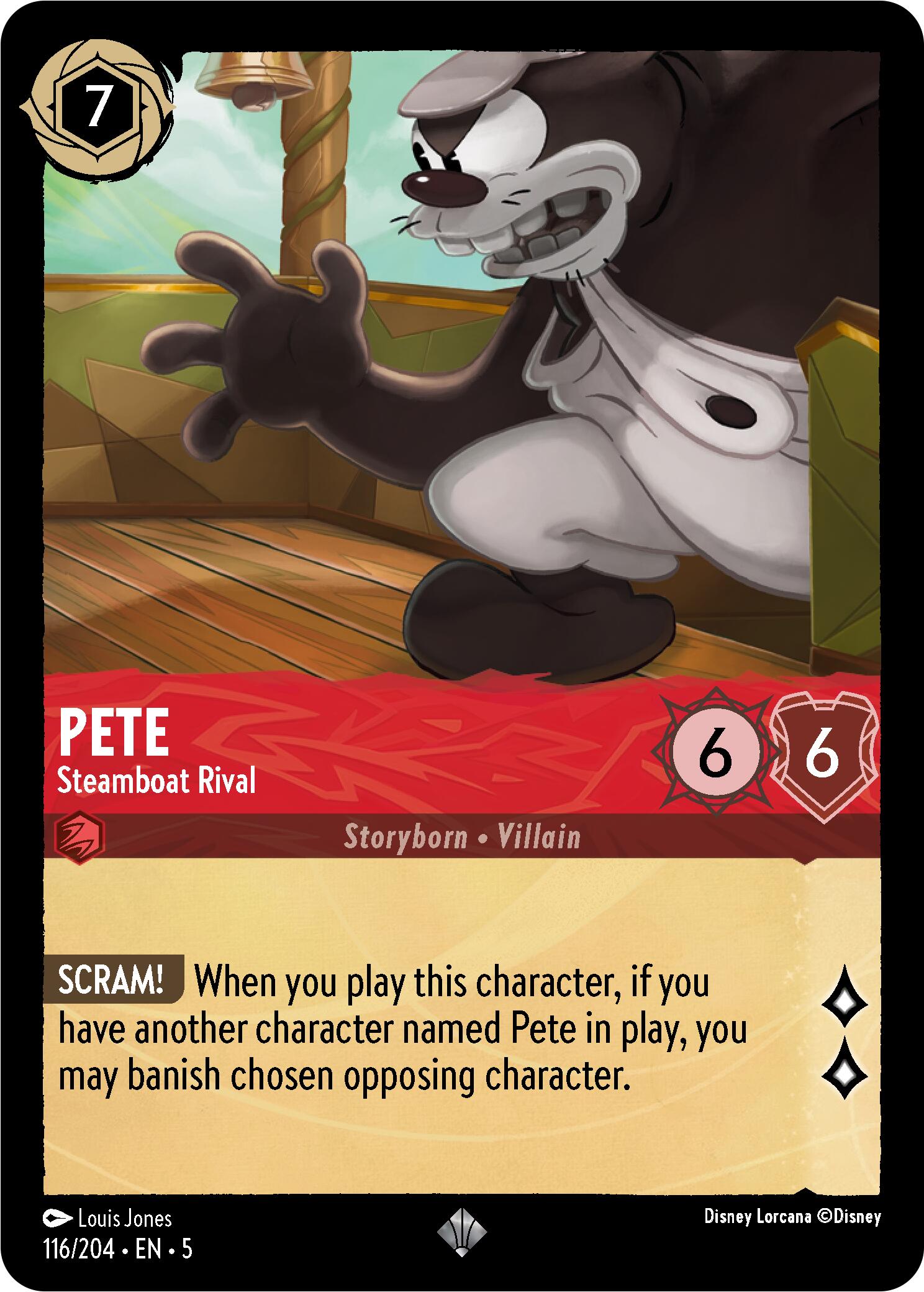 Pete - Steamboat Rival (116/204) [Shimmering Skies] | Webway Games