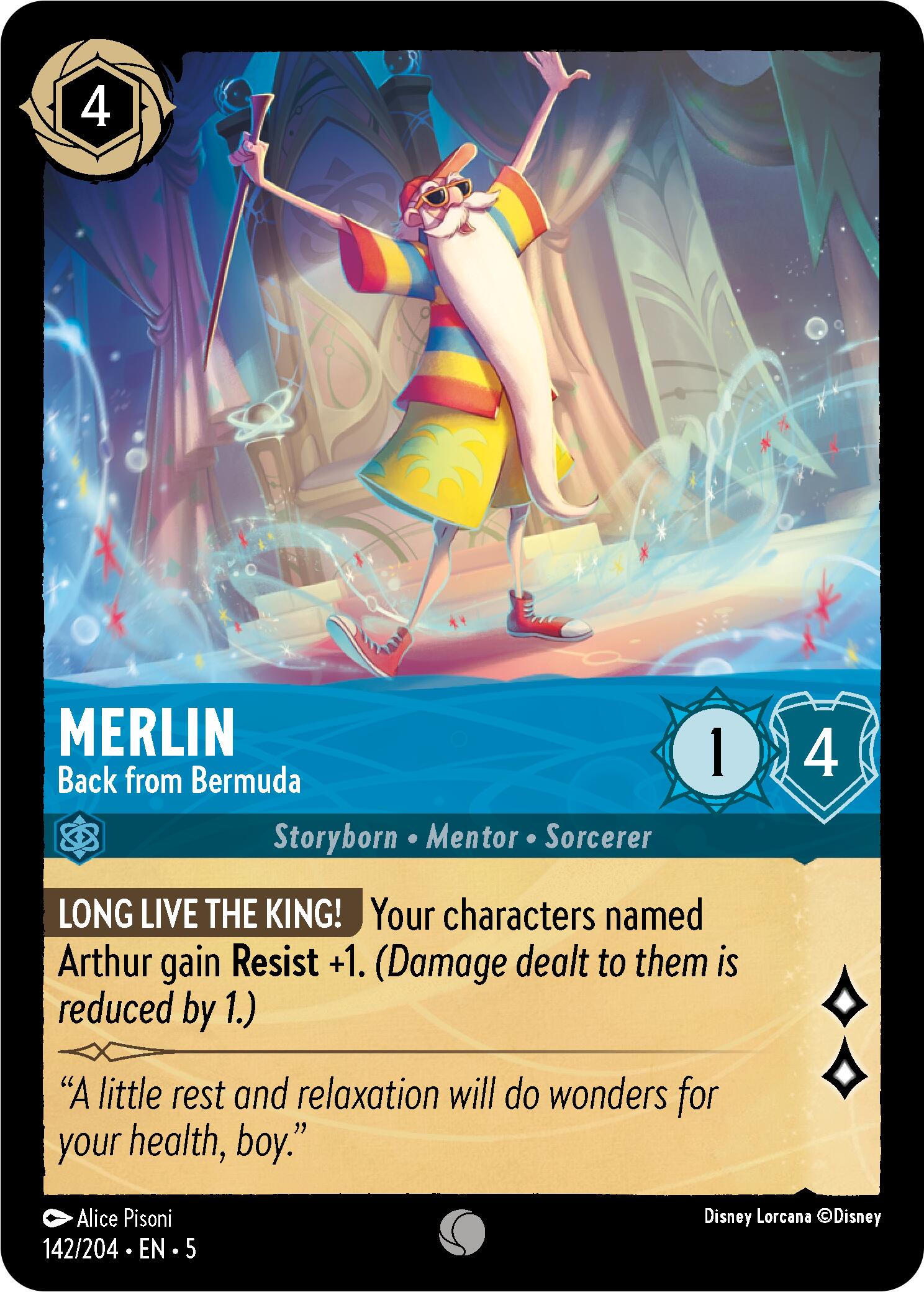 Merlin - Back from Bermuda (142/204) [Shimmering Skies] | Webway Games