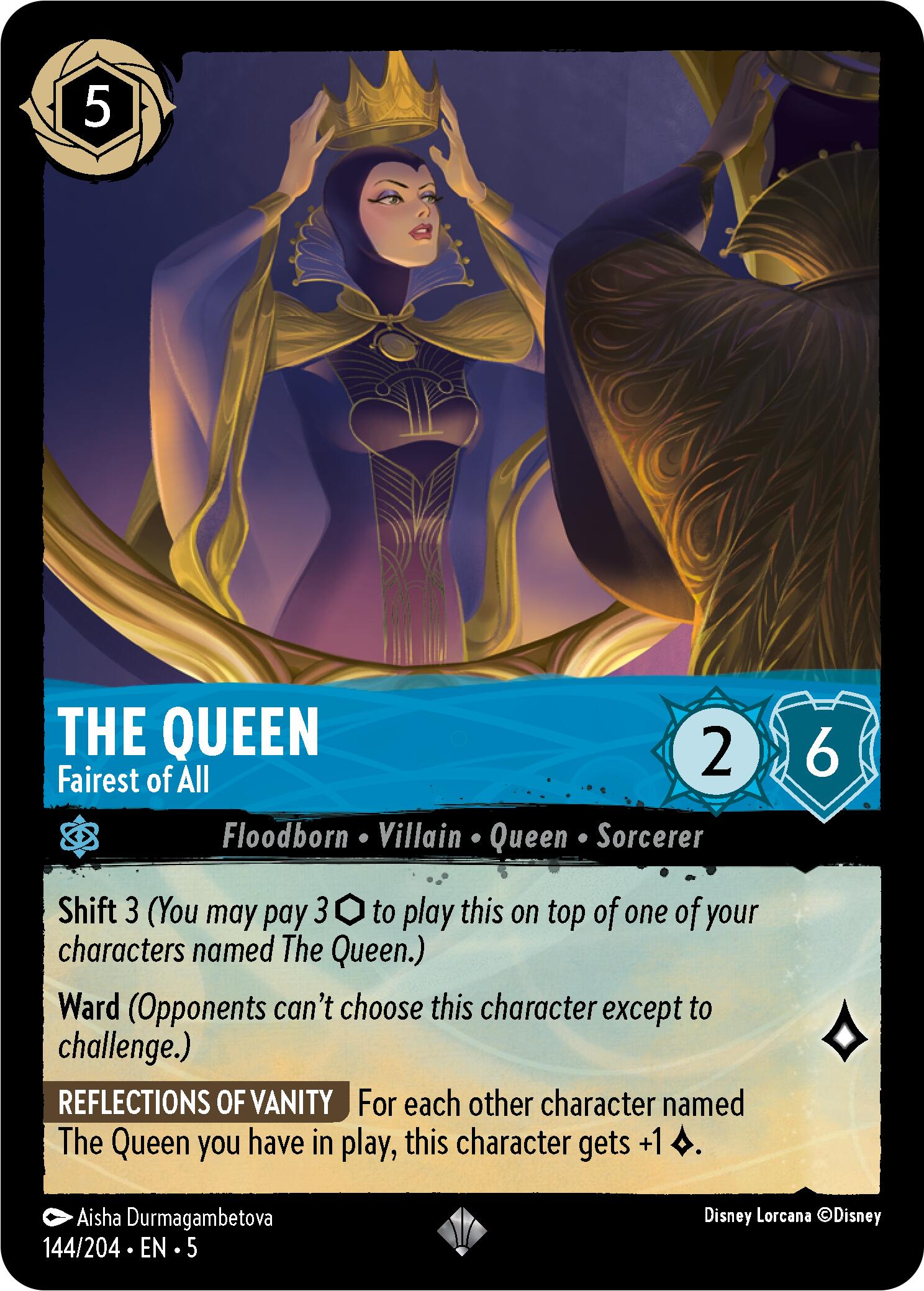 The Queen - Fairest of All (144/204) [Shimmering Skies] | Webway Games