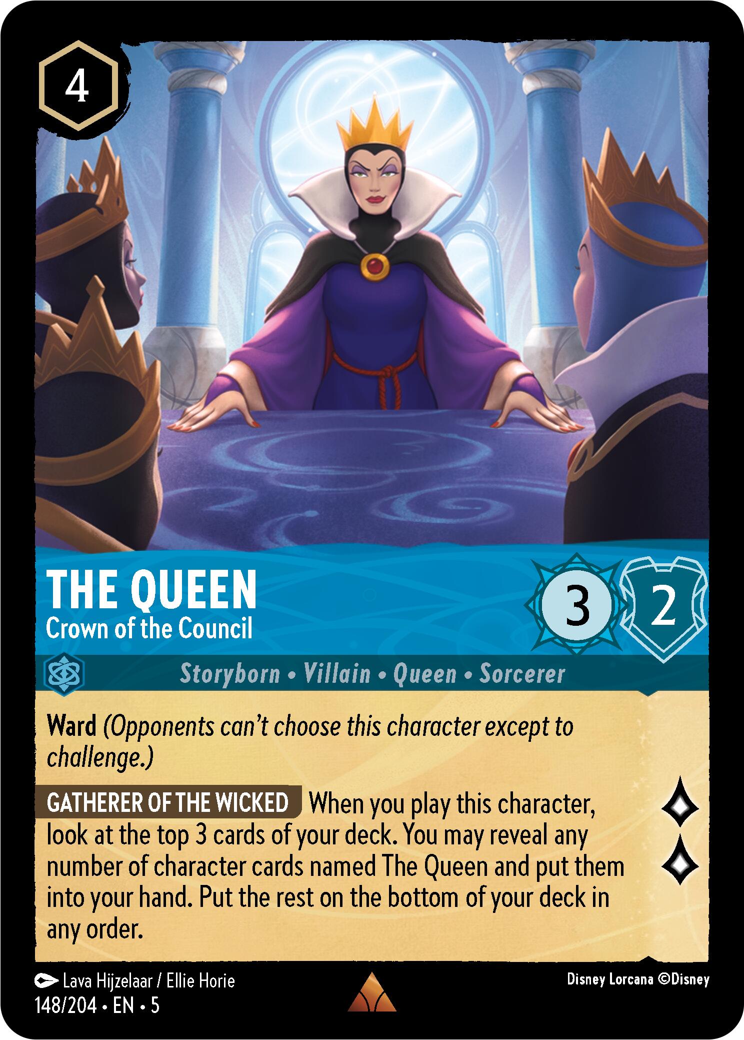 The Queen - Crown of the Council (148/204) [Shimmering Skies] | Webway Games