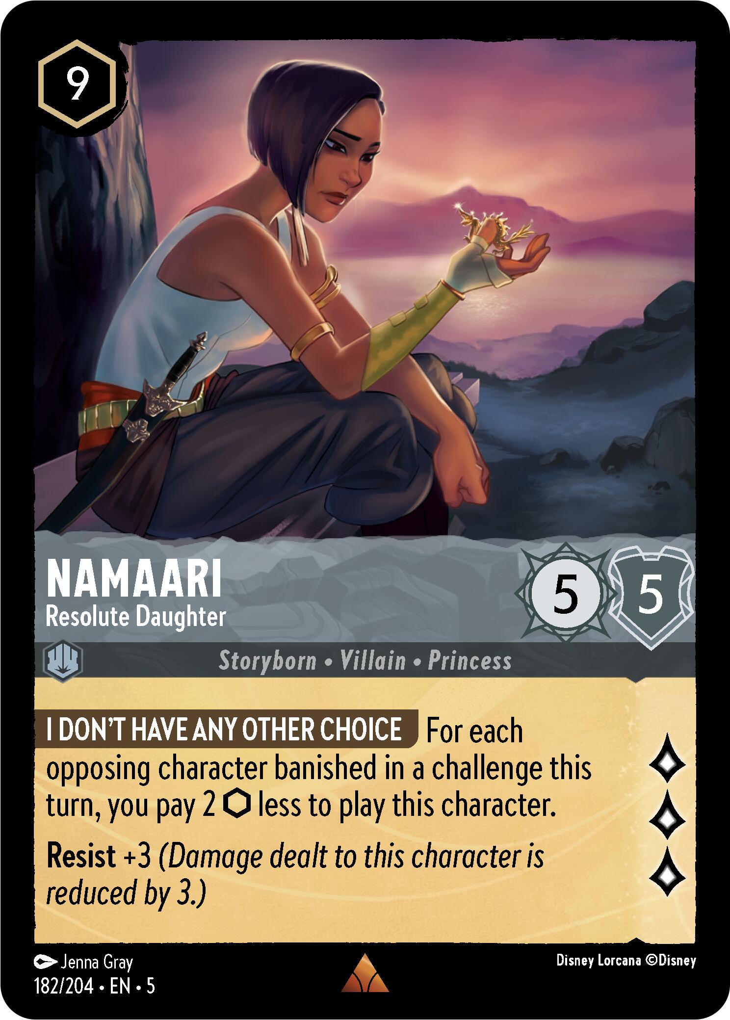 Namaari - Resolute Daughter (182/204) [Shimmering Skies] | Webway Games