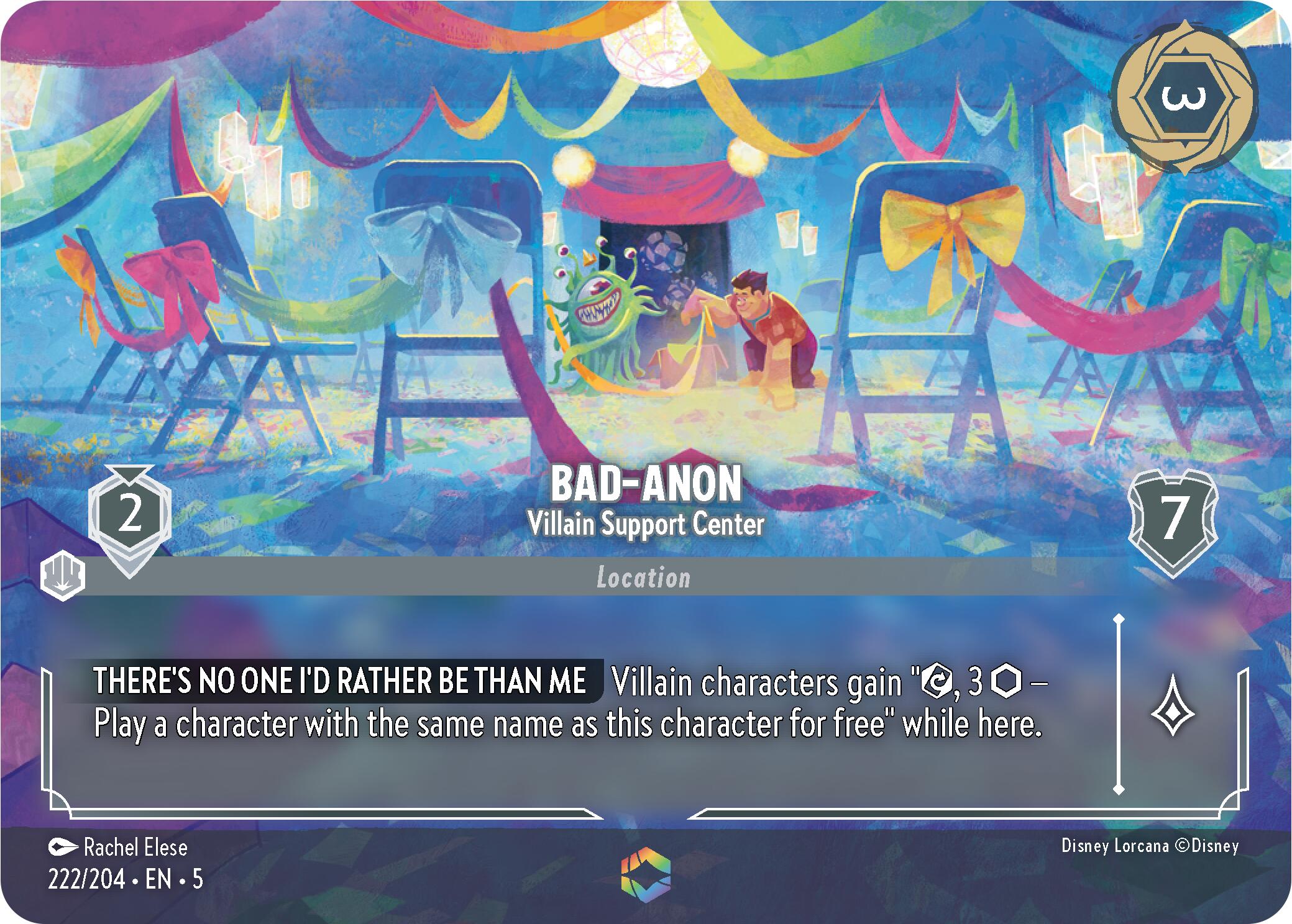 Bad-Anon - Villain Support Center (Enchanted) (222/204) [Shimmering Skies] | Webway Games