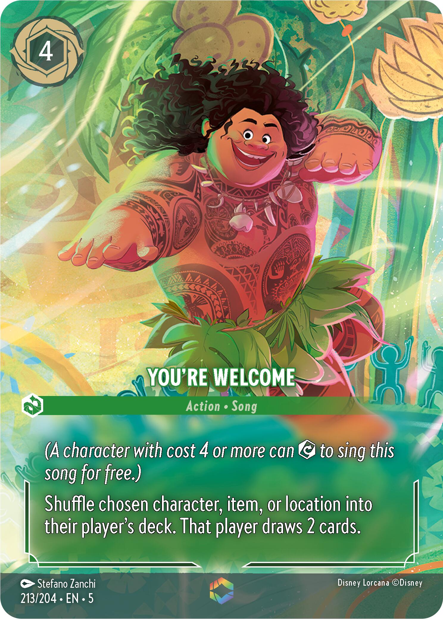 You're Welcome (Enchanted) (213/204) [Shimmering Skies] | Webway Games