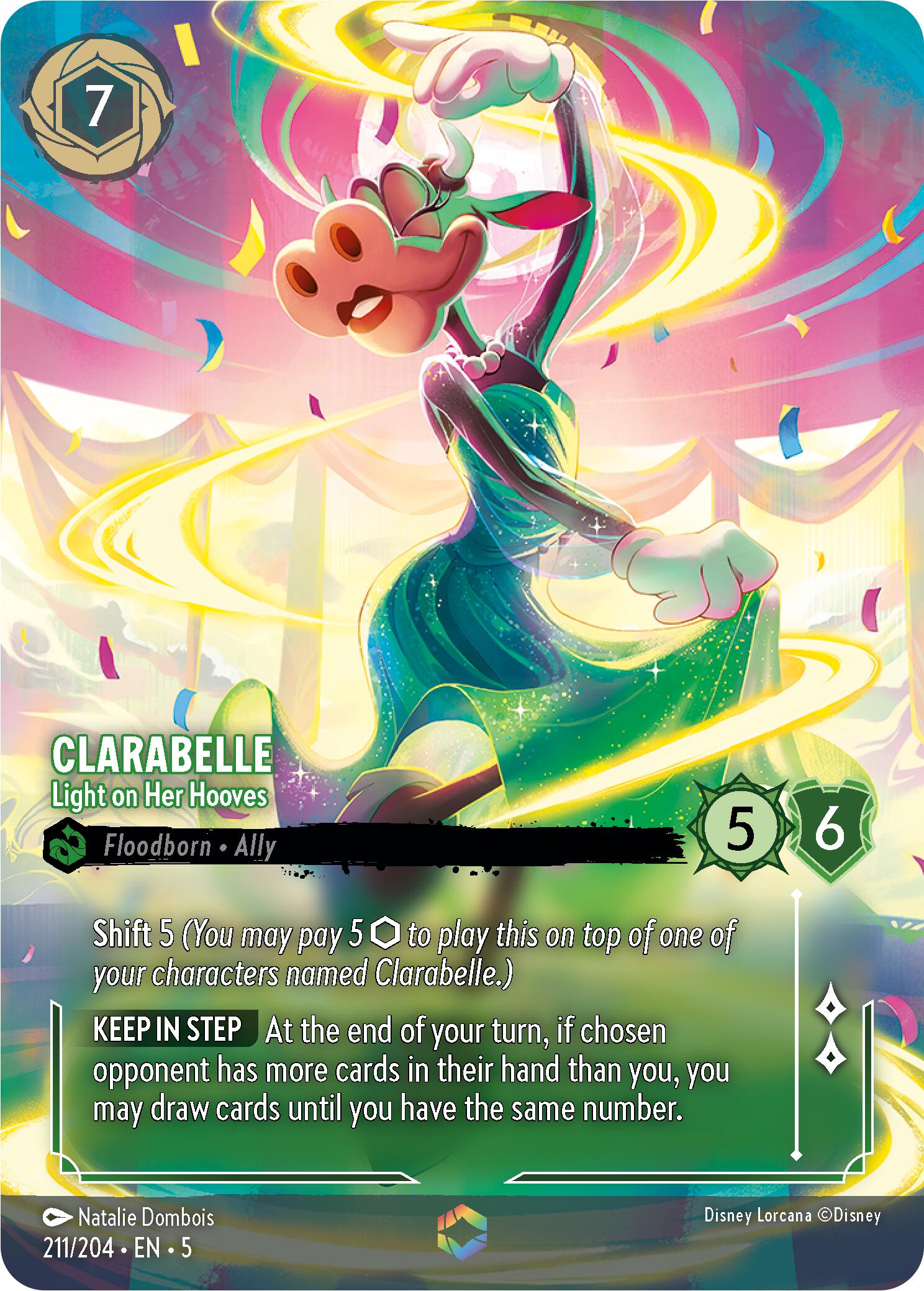 Clarabelle - Light on Her Hooves (Enchanted) (211/204) [Shimmering Skies] | Webway Games