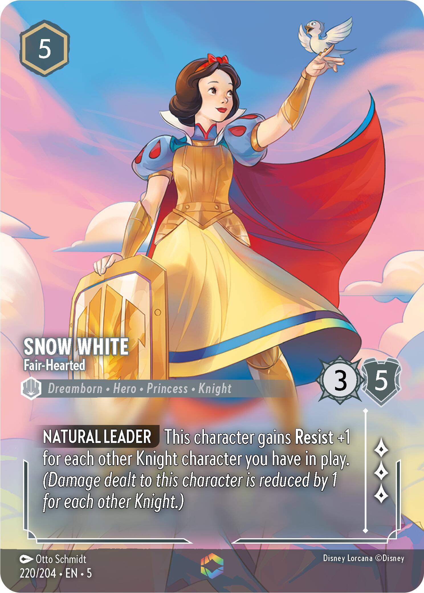 Snow White - Fair-Hearted (Enchanted) (220/204) [Shimmering Skies] | Webway Games
