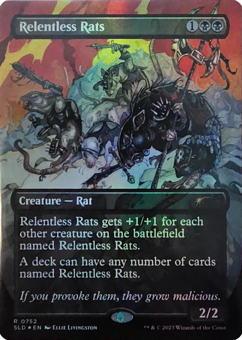 Relentless Rats (752) [Secret Lair Drop Series] | Webway Games