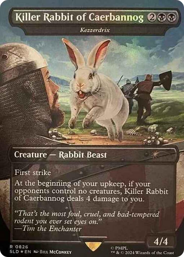 Killer Rabbit of Caerbannog - Kezzerdrix [Secret Lair Drop Series] | Webway Games