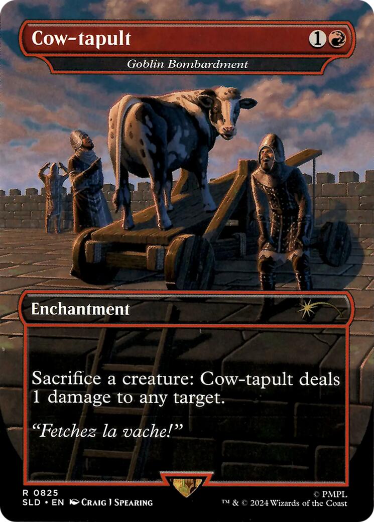 Cow-tapult - Goblin Bombardment [Secret Lair Drop Series] | Webway Games