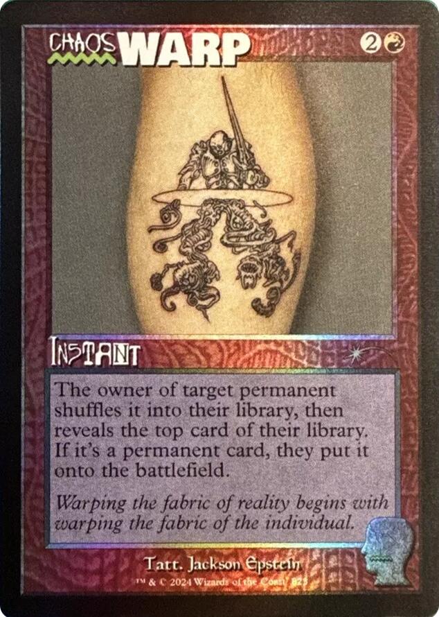 Chaos Warp (Rainbow Foil) [Secret Lair Drop Series] | Webway Games
