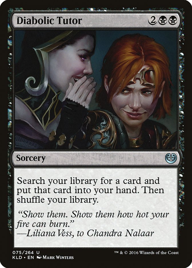 Diabolic Tutor [Kaladesh] | Webway Games