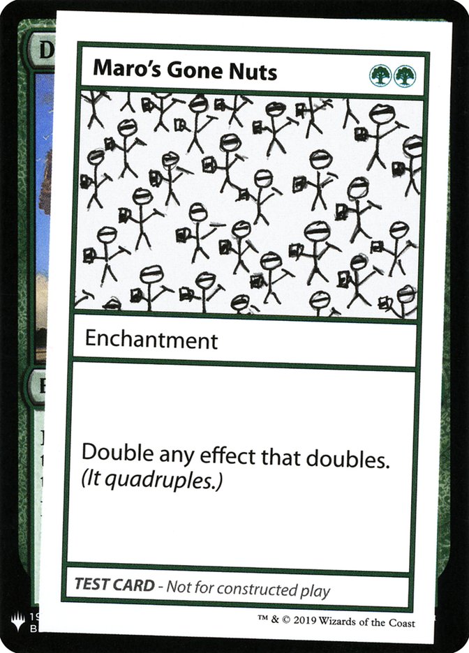 Maro's Gone Nuts [Mystery Booster Playtest Cards] | Webway Games