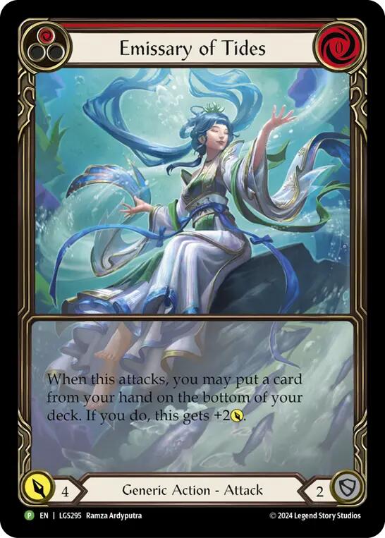 Emissary of Tides [LGS295] (Promo)  Rainbow Foil | Webway Games