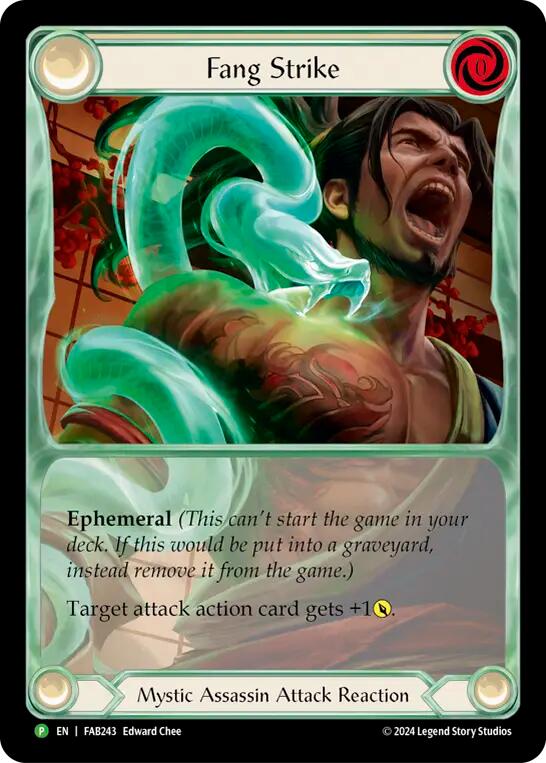 Fang Strike [FAB243] (Promo)  Cold Foil | Webway Games