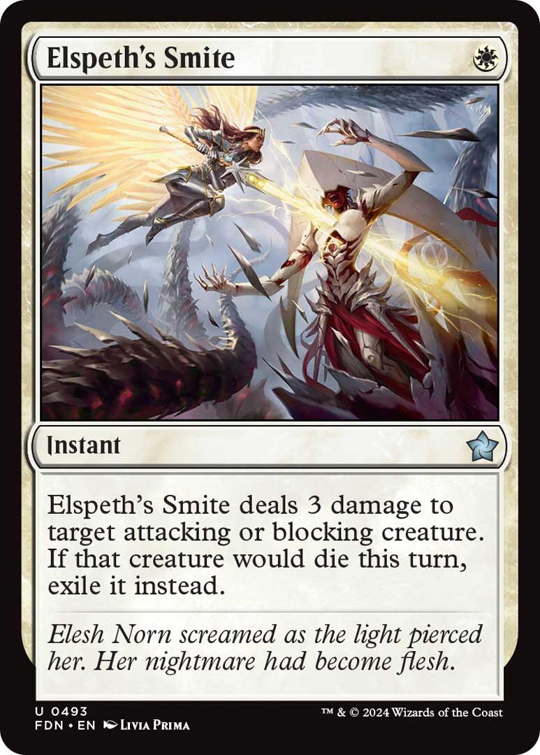 Elspeth's Smite [Foundations] | Webway Games