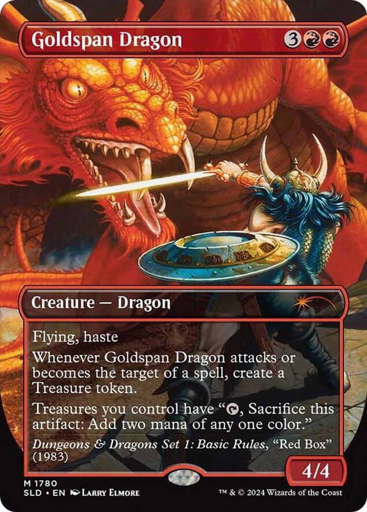 Goldspan Dragon [Secret Lair Drop Series] | Webway Games