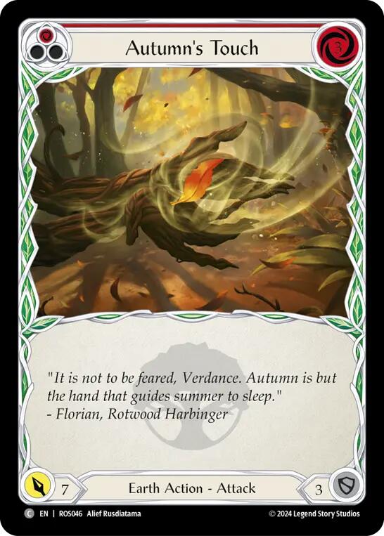 Autumn's Touch (Red) [ROS046] (Rosetta) | Webway Games