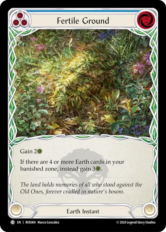 Fertile Ground (Blue) [ROS069] (Rosetta) | Webway Games