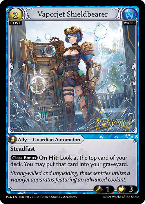 Vaporjet Shieldbearer (058) [Promotional Cards] | Webway Games