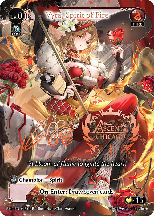 Vyra, Spirit of Fire (CPR) (067) [Promotional Cards] | Webway Games