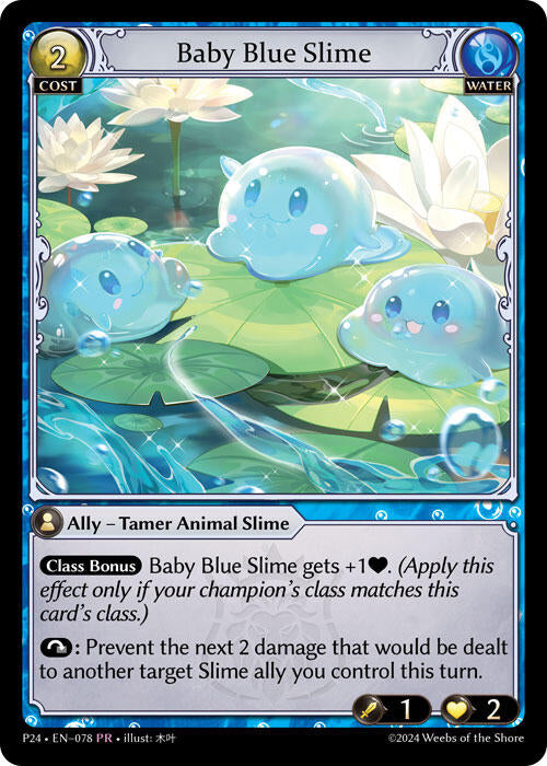 Baby Blue Slime (078) [Promotional Cards] | Webway Games