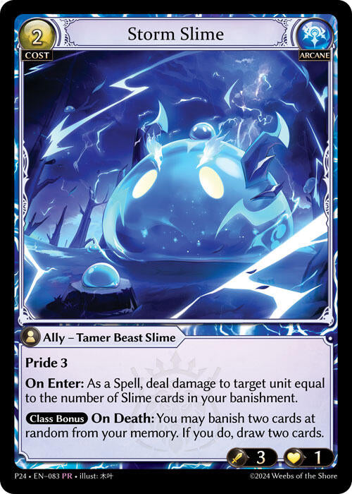 Storm Slime (083) [Promotional Cards] | Webway Games