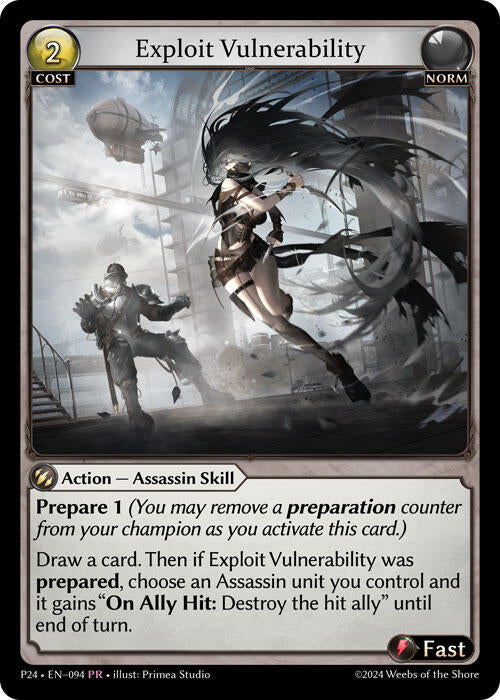 Exploit Vulnerability (094) [Promotional Cards] | Webway Games