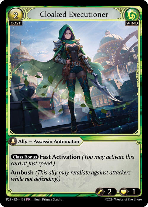 Cloaked Executioner (101) [Promotional Cards] | Webway Games