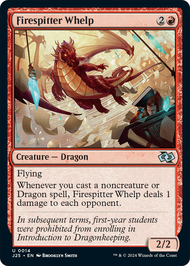 Firespitter Whelp [Foundations Jumpstart] | Webway Games