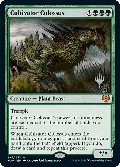 Cultivator Colossus (Promo Pack) [Innistrad: Crimson Vow Promos] | Webway Games