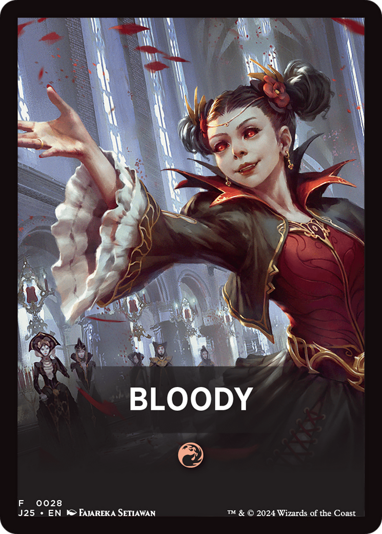 Bloody Theme Card [Foundations Jumpstart Front Cards] | Webway Games