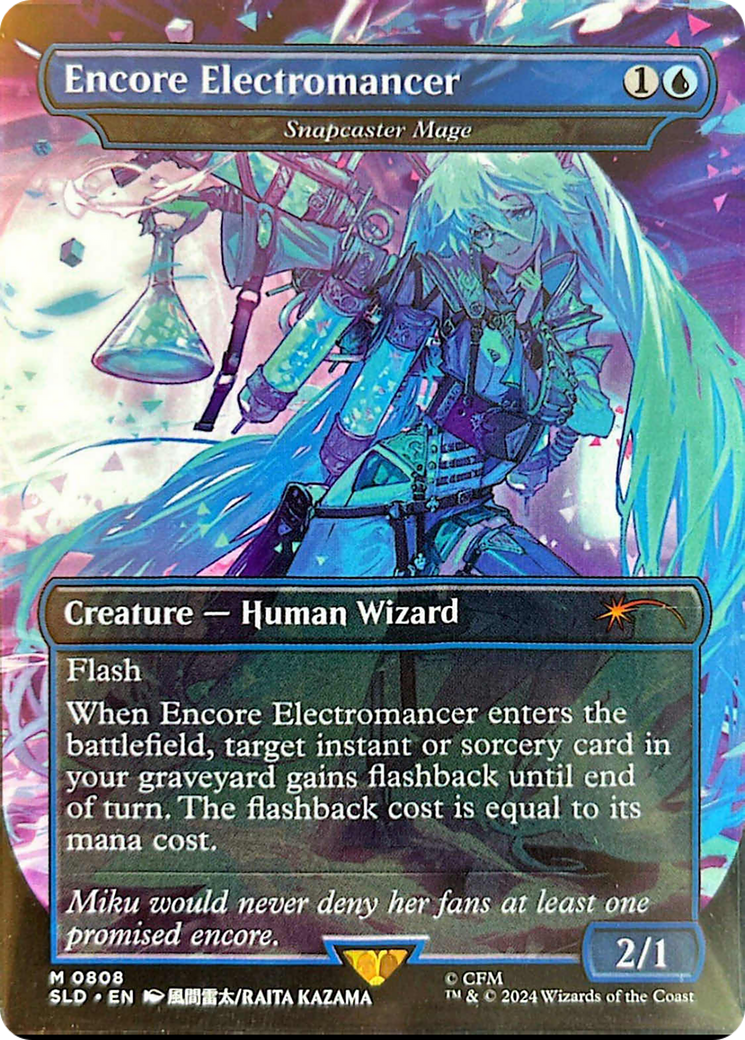 Encore Electromancer - Snapcaster Mage [Secret Lair Drop Series] | Webway Games