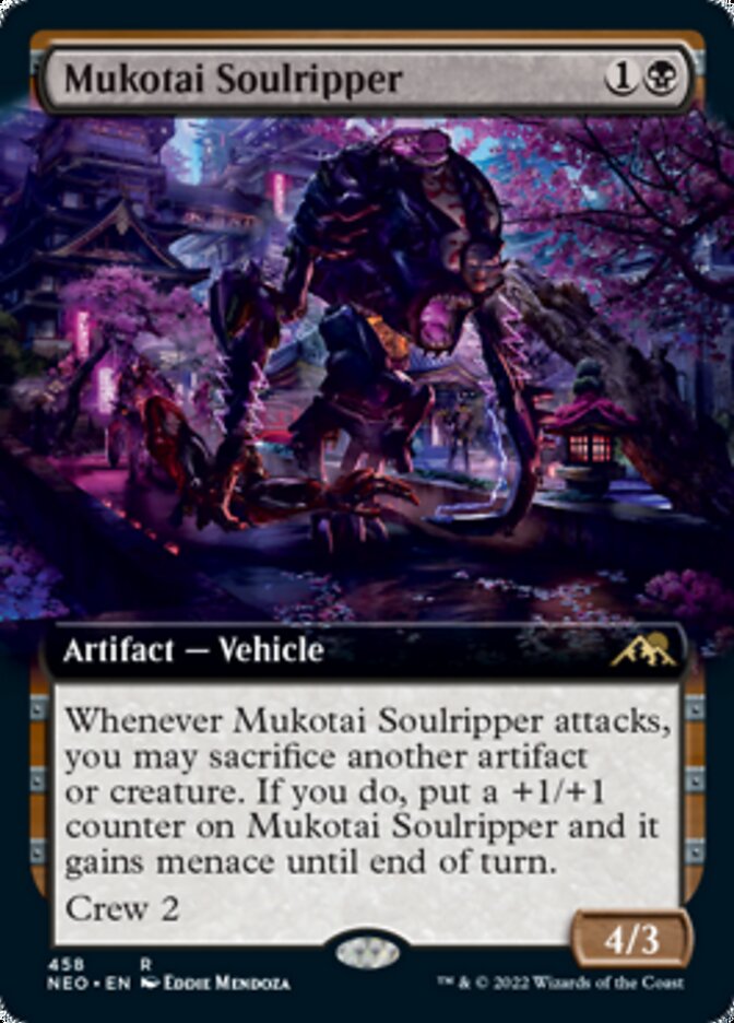 Mukotai Soulripper (Extended Art) [Kamigawa: Neon Dynasty] | Webway Games