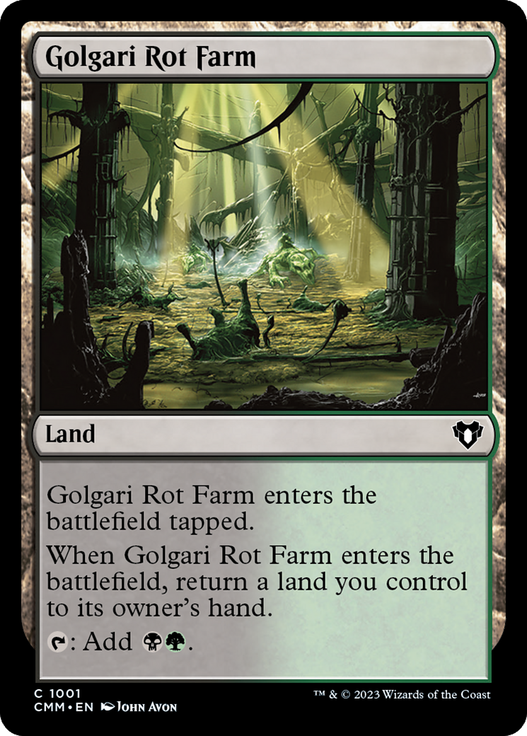 Golgari Rot Farm [Commander Masters] | Webway Games