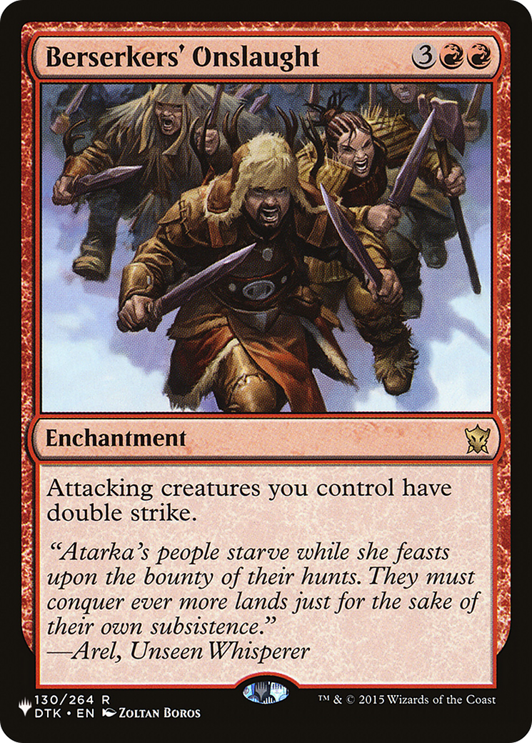 Berserkers' Onslaught [The List] | Webway Games