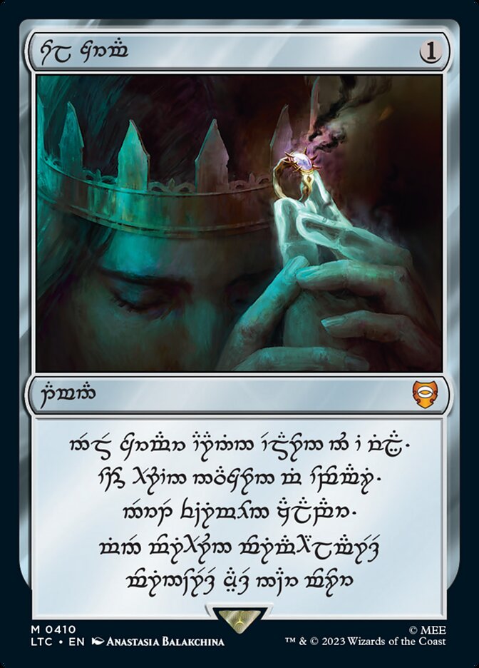 Sol Ring (410) (Human) [The Lord of the Rings: Tales of Middle-Earth Commander] | Webway Games