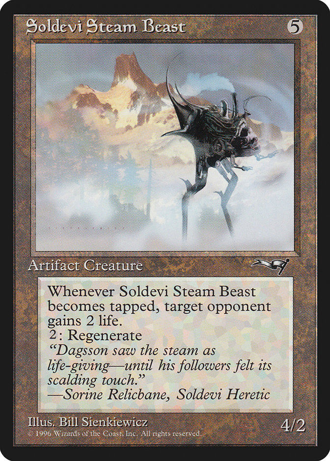 Soldevi Steam Beast (Mountain Background) [Alliances] | Webway Games