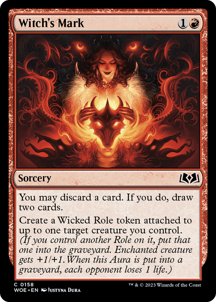 Witch's Mark [Wilds of Eldraine] | Webway Games