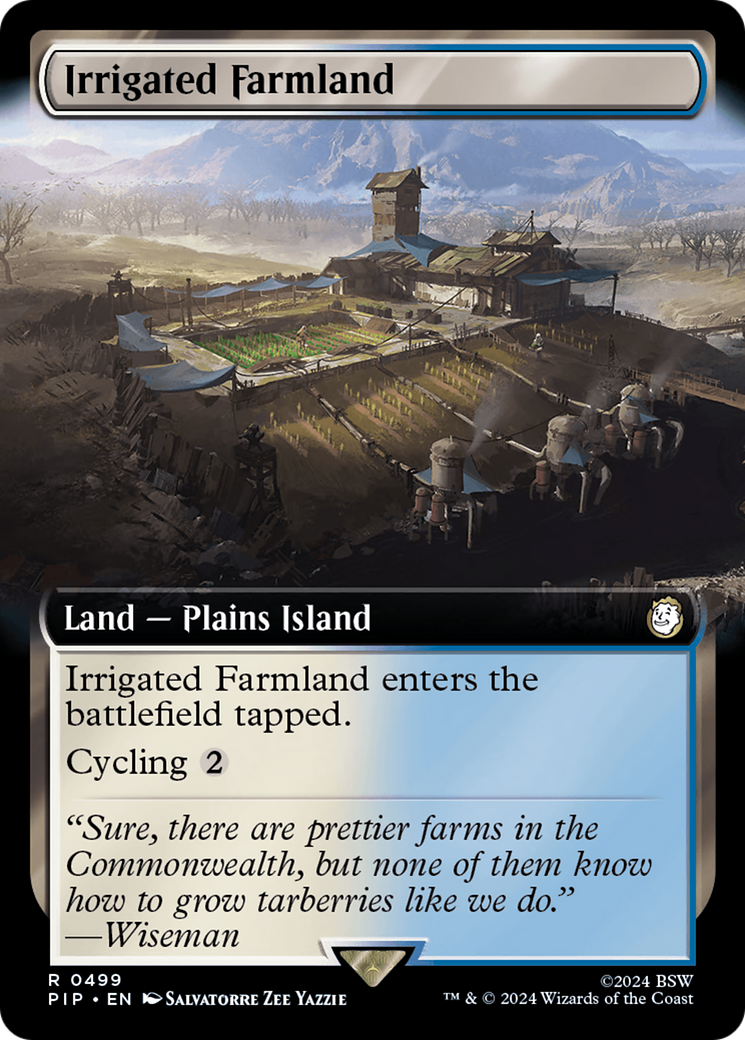 Irrigated Farmland (Extended Art) [Fallout] | Webway Games