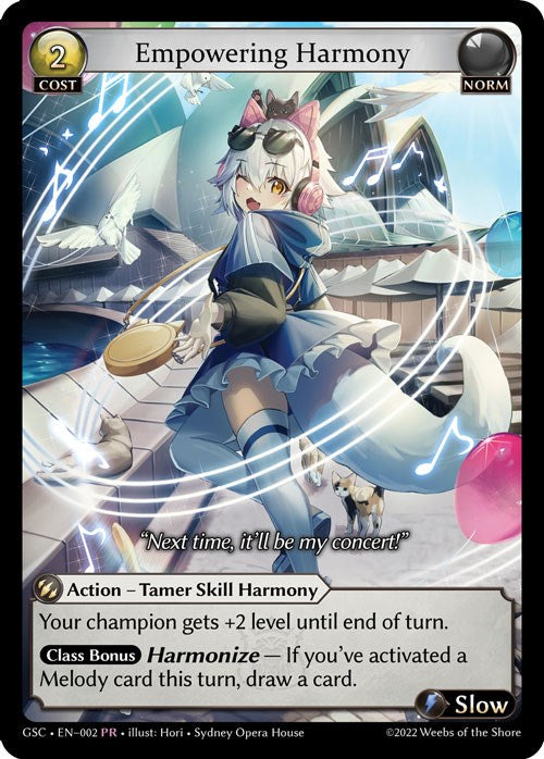 Empowering Harmony (002) [Promotional Cards] | Webway Games