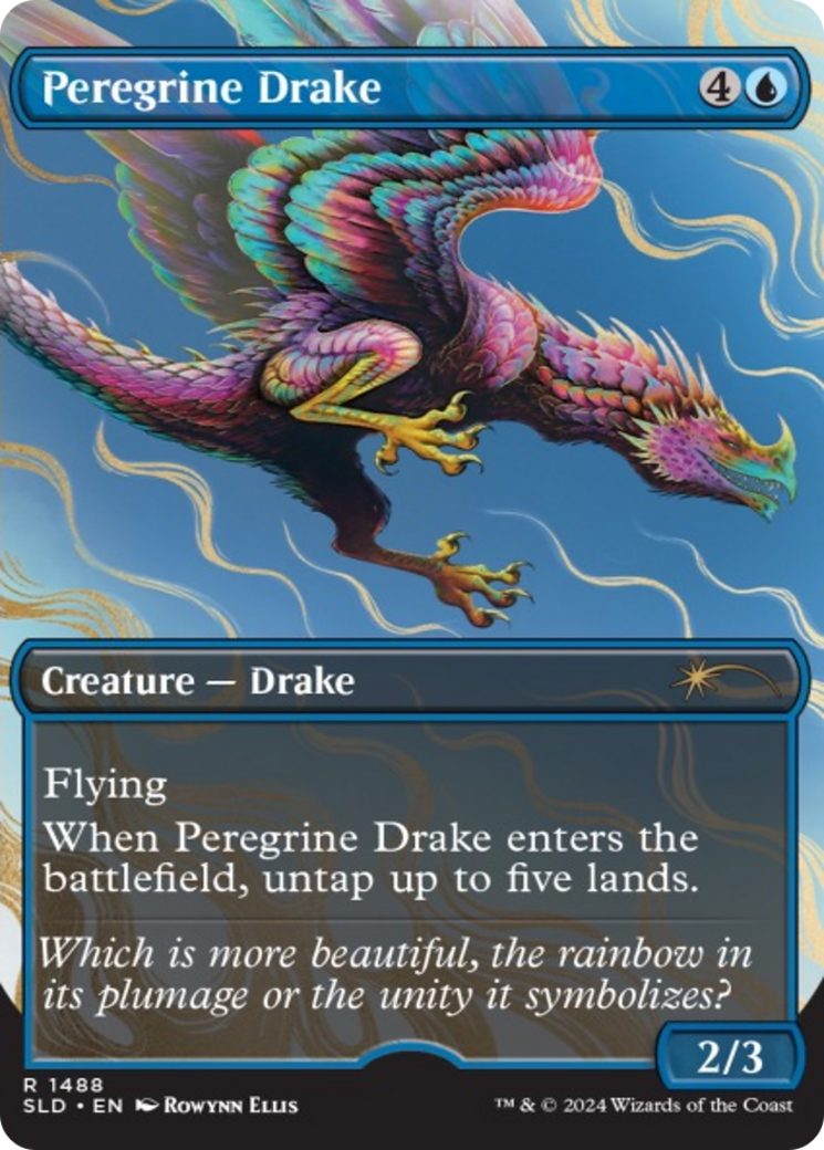 Peregrine Drake (Rainbow Foil) [Secret Lair Drop Series] | Webway Games