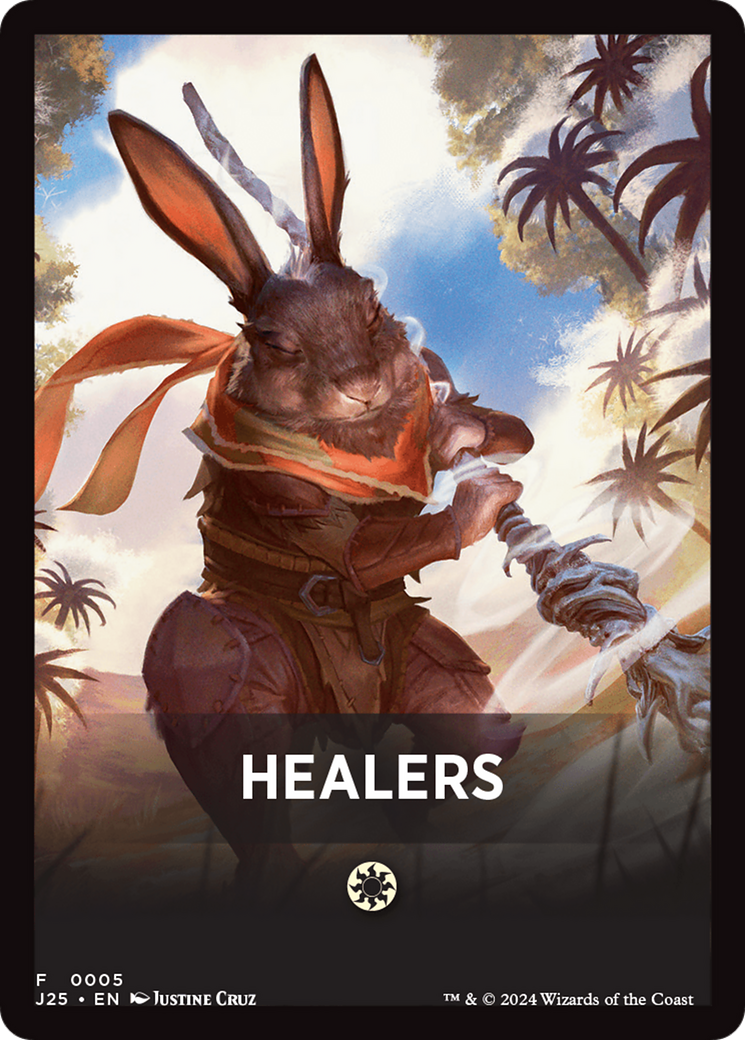 Healers Theme Card [Foundations Jumpstart Front Cards] | Webway Games